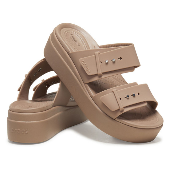 Crocs Brooklyn Buckle Sandals